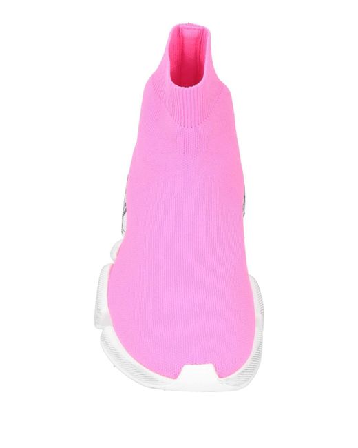 Balenciaga Pink Socks Sneakers