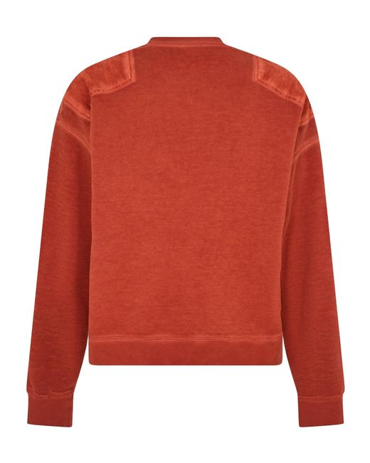 DSquared² Red Crew Sweater for men