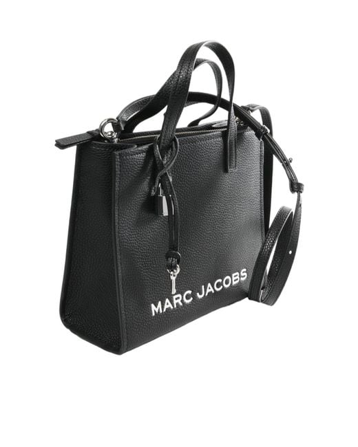 Marc Jacobs Black Lock-Charm Embellishment Tote Bag