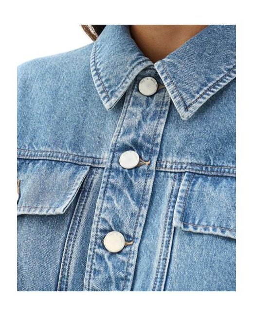 Rag & Bone Blue Amy Trucker Denim Jacket