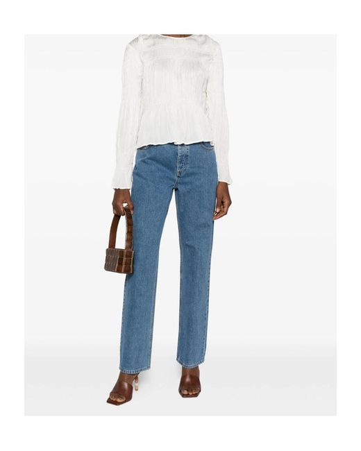By Malene Birger Blue Five-Pocket Jeans