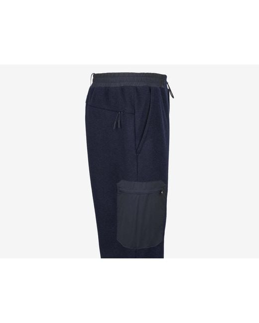 Sease Blue Drawstring Trousers for men