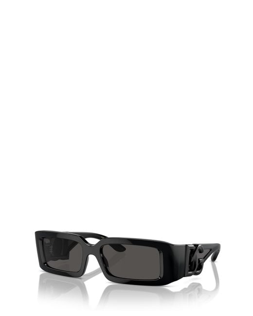 Dolce & Gabbana White Eyewear Rectangular Frame Sunglasses for men