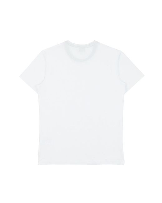 Armani Collezioni White Round-Necked T-Shirt for men