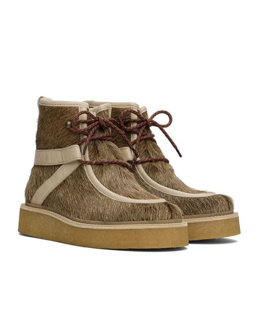 KENZO Brown Yuki Boots for men