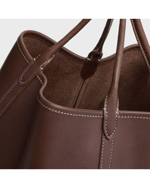 Céline Brown Small Drop Bucket