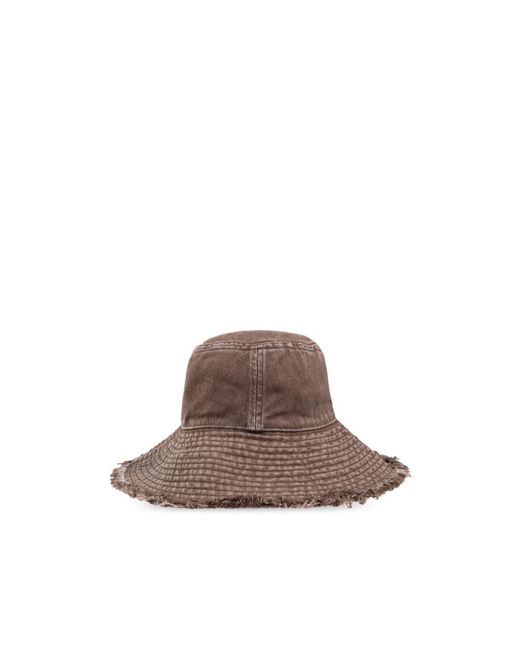 DIESEL Brown C-Bucket-Utlt Logo Embroidered Bucket Hat