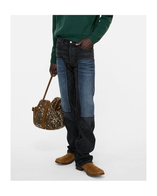 Acne Brown Suede Ankle Boots for men