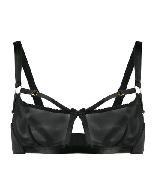 Bordelle Black Adjustable Multi-Strap Bra