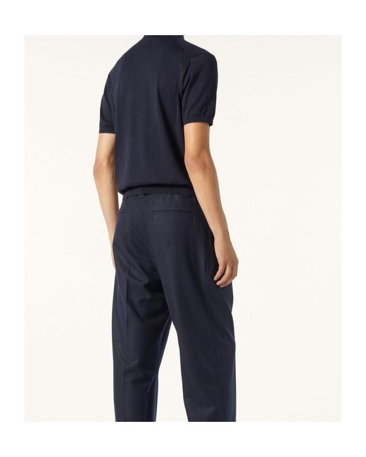 Loro Piana Blue Ice Wish Polo Shirt for men