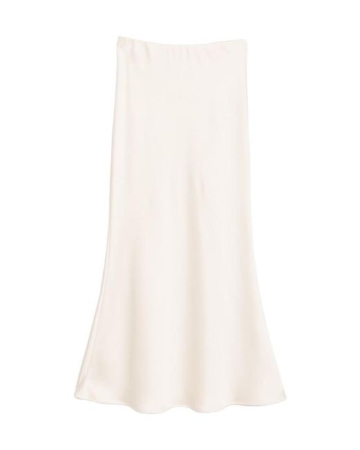 D.exterior White Ivory Skirt