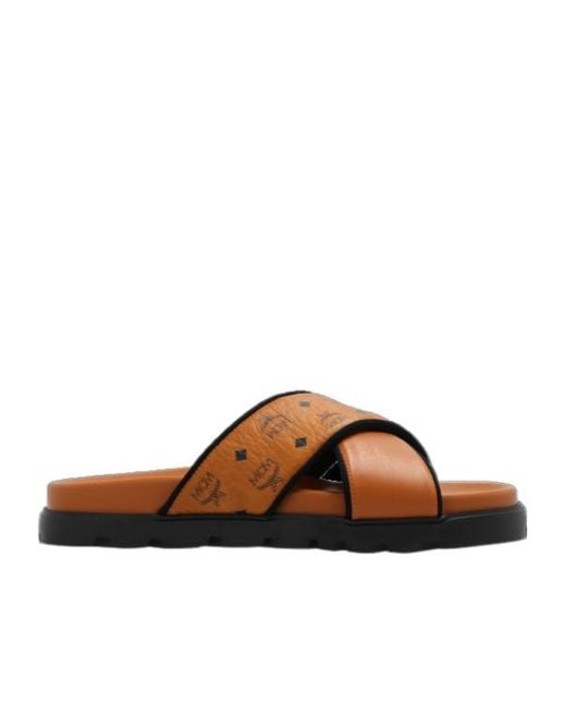 MCM Brown Crossover Broadband Slippers