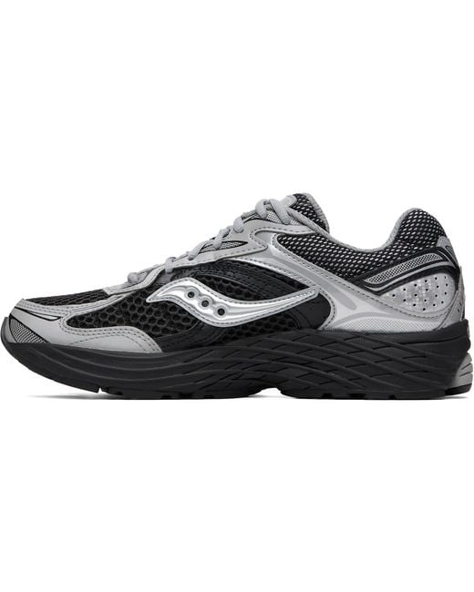 Saucony Black Progrid Omni 9 Mesh Sneakers for men