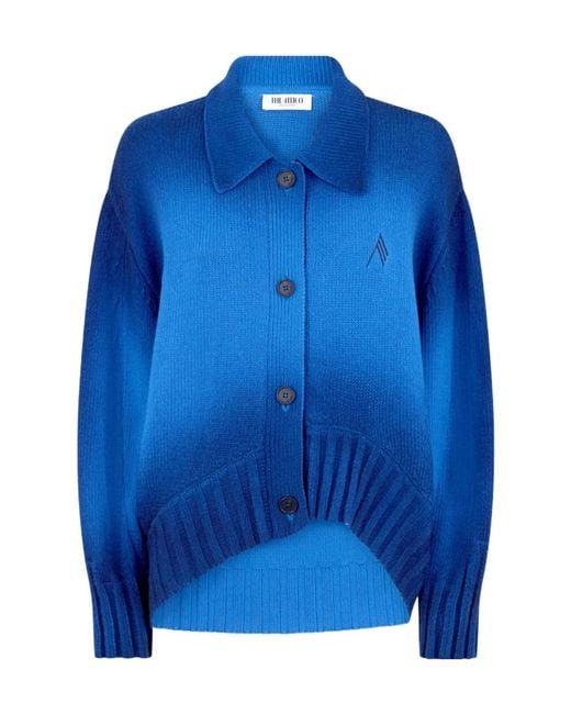 The Attico Blue The Cerulean Cardigan
