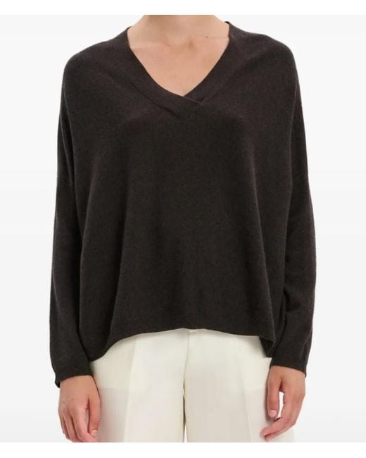 arch4 Black V-Neck Sweater