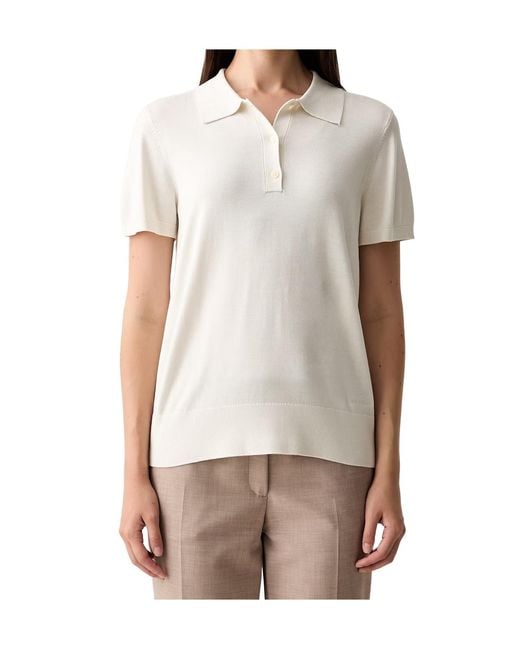 Calvin Klein Natural Short-Sleeve Cardigan