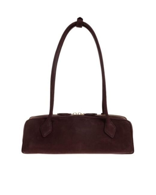 Alaïa Brown Alaïa Le Teckel Medium Shoulder Bag