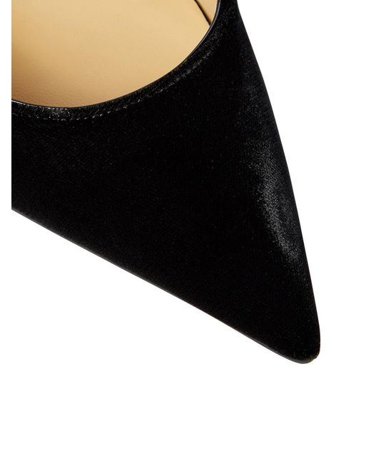 Jimmy Choo Black Bing 100Mm Pointed Mules