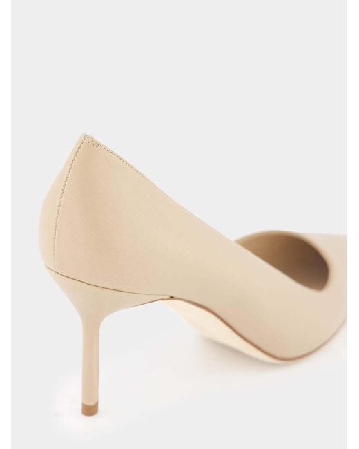 Manolo Blahnik Natural Tora Slip-On Pumps