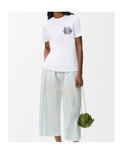 Loewe White Regular Fit T-Shirt