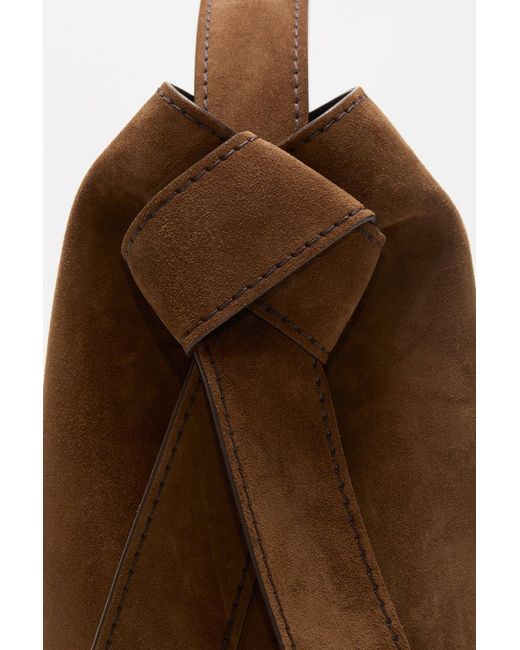 Acne Brown Musubi Midi Bag