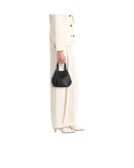 Max Mara Black Solid Color Handbags