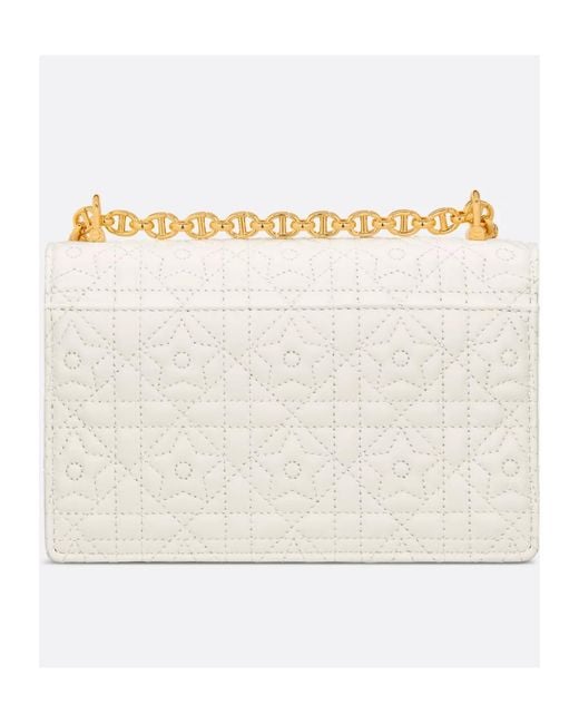 Dior White Miss Caro Mini Bag