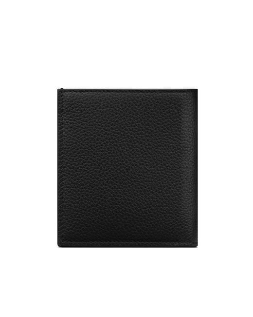 Dior Black Grain Logo Wallet for men