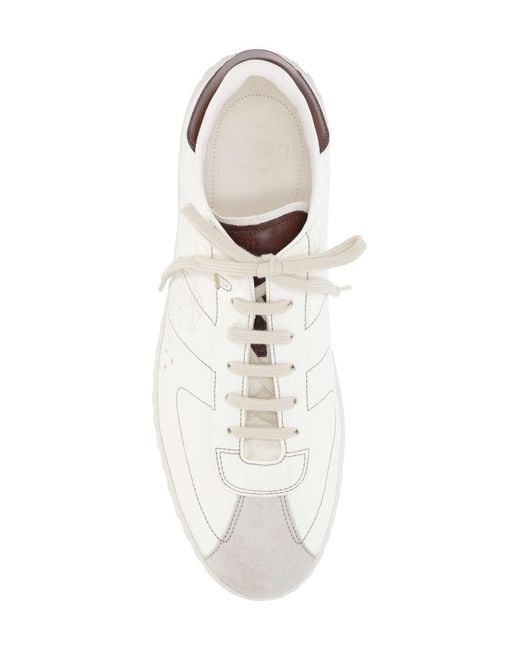 Berluti Natural Scritto Lace-Up Casual Shoes for men