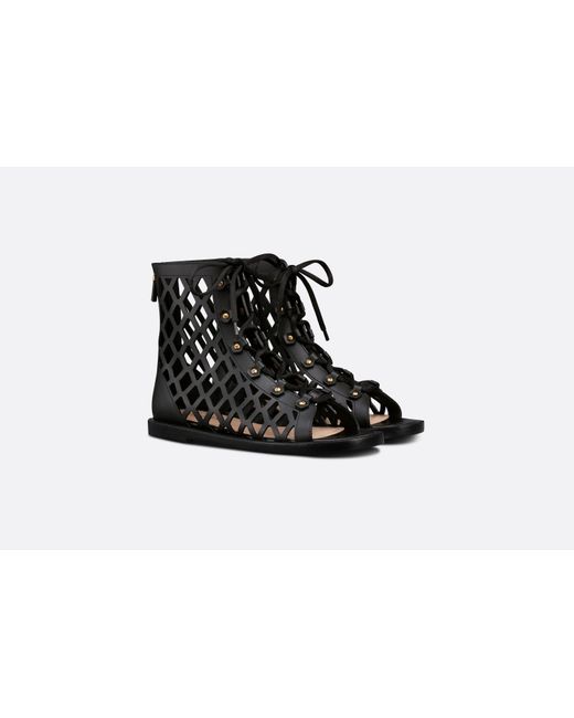Dior Black D-Trap Sandal