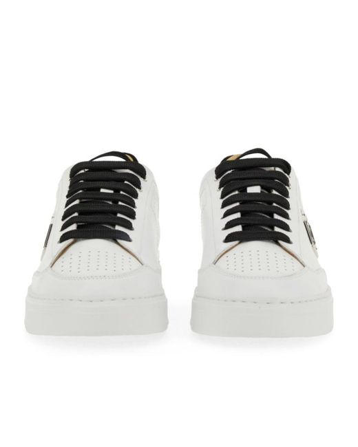 Philipp Plein Brown Logo Plaque Low-Top Sneakers for men