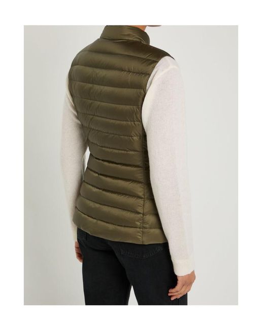 Moncler Green Logo Down Vest