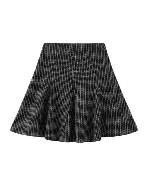 Marissa Chiara Black A-Line Skirt