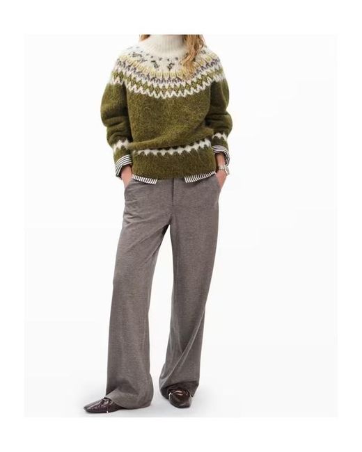 Rag & Bone Green Turtleneck Sweater