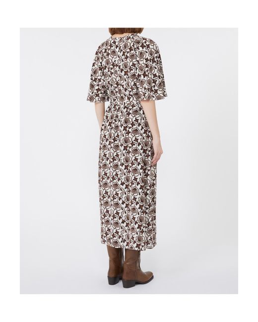 Weekend by Maxmara Natural Silk Crepe De Chine Dress