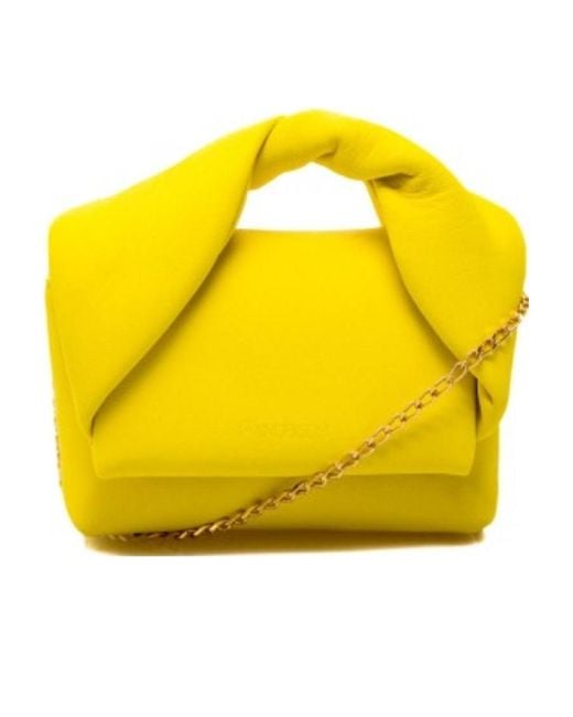 J.W. Anderson Yellow Nano Twister Mini Bag