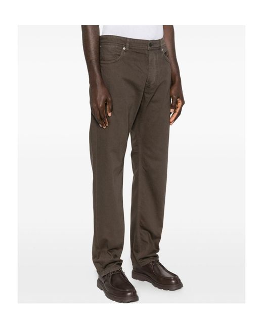 Stone Island Gray Regular Straight Jeans for men