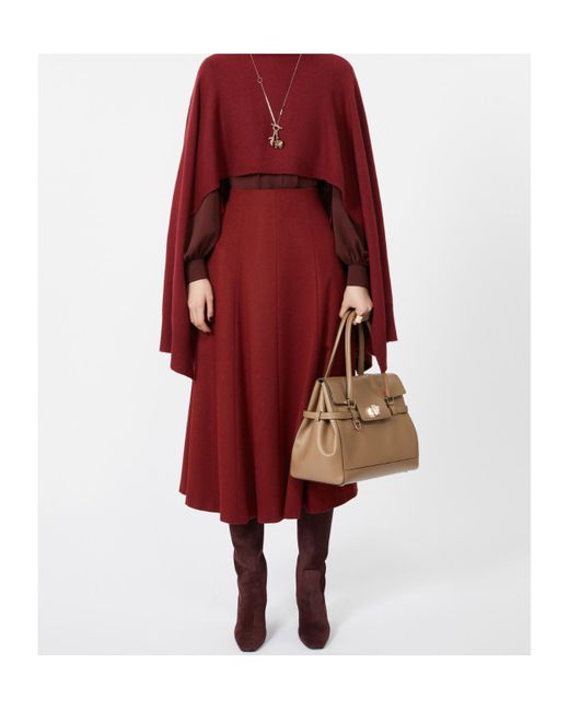 Max Mara Natural Leather Handbag
