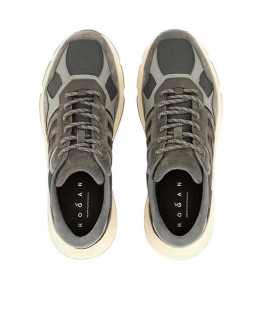 Hogan Brown Hyperlight Sneakers for men