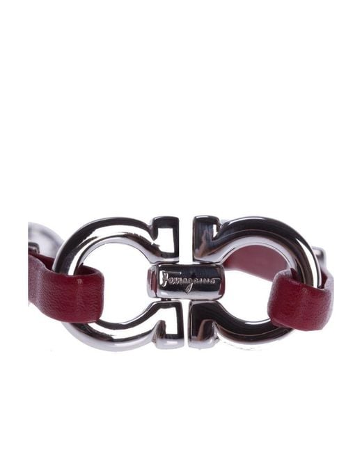 Ferragamo White Logo Detail Bracelet