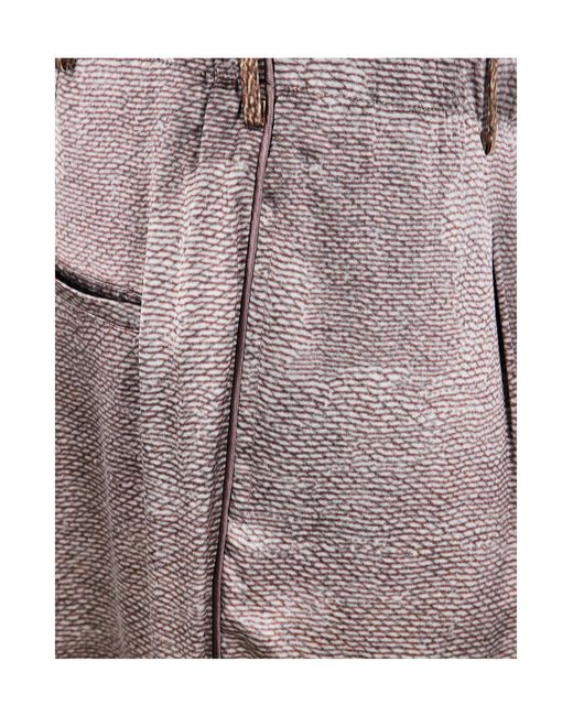 Pierre Louis Mascia Multicolor Drawstring Casual Pants