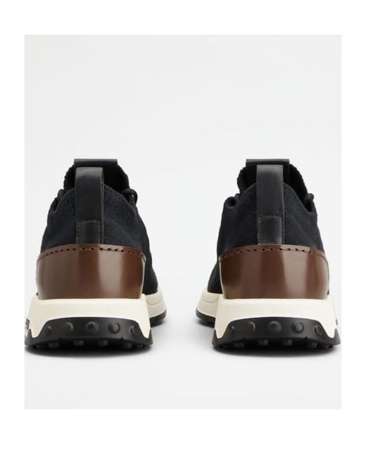 Tod's Black Slip-On Sneakers for men