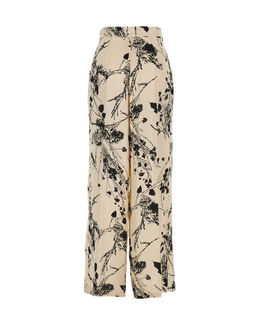 Semicouture Natural Pattern Casual Pants