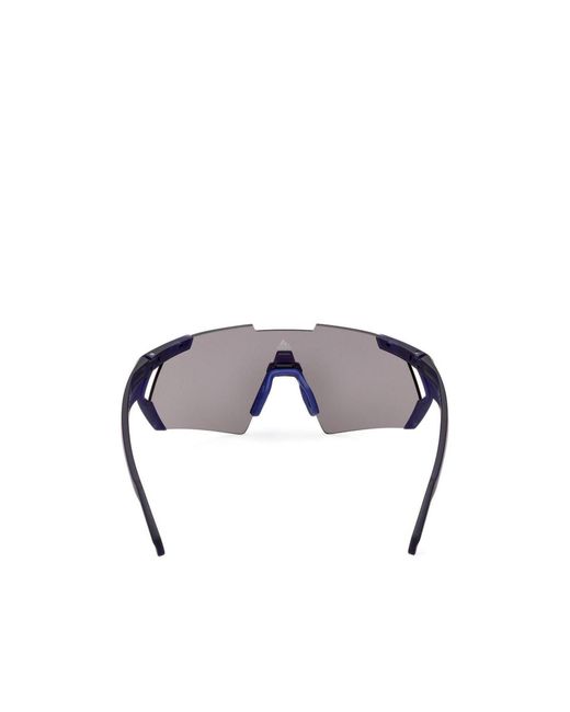 Adidas Originals White Geometric Sunglasses for men