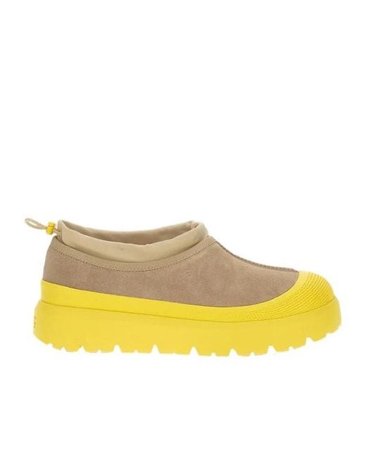 Ugg Yellow Tasman Weather Hybrid Slip-On Loafers for men