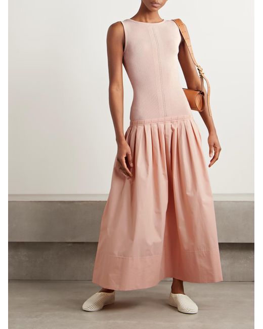 Proenza Schouler Pink Gene Patchwork Dress