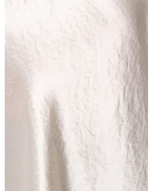 Vince White Flared Tank Top