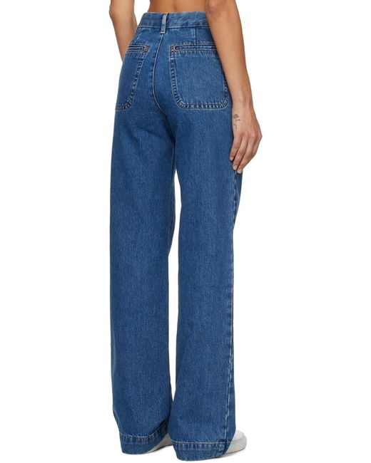 A.P.C. Blue Seaside Denim Jeans