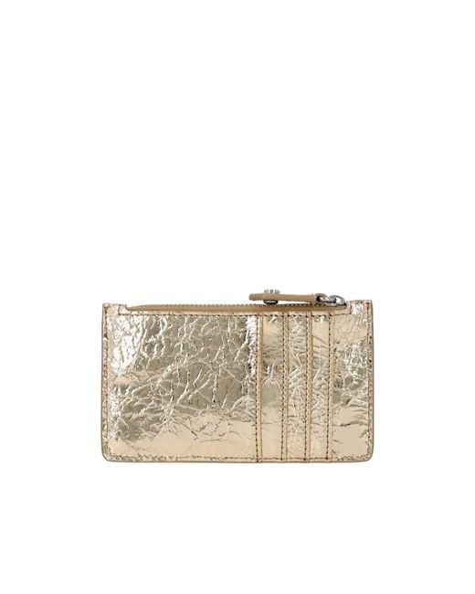 Vivienne Westwood Natural Zipper Card Holder