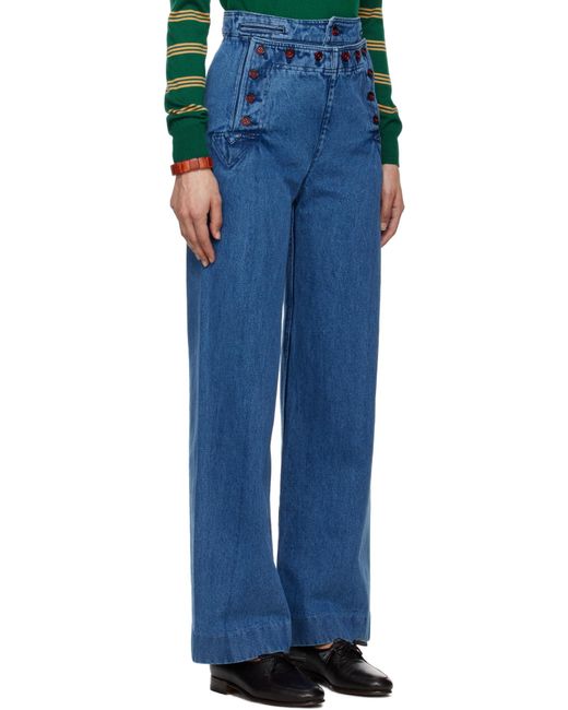 Bode Blue Sailor Jeans
